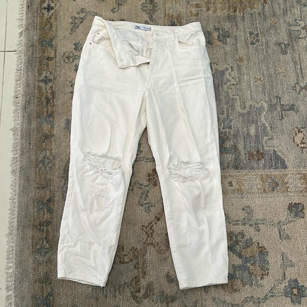 White Zara Jeans